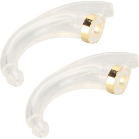 10 Crochets d'Oreille Confortables pour Appareils Auditifs - Lot de 10 en Polypropylène, Accessoires de Remplacement (1/5)