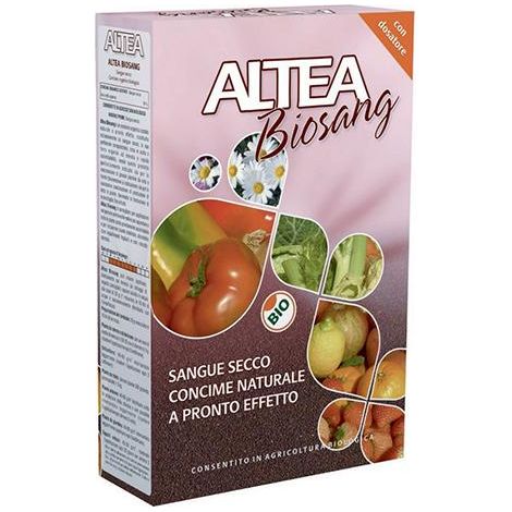 Altea Biosang Sangue Secco Concime Naturale Ricco Azoto Per Ortaggi Piante (1/2)