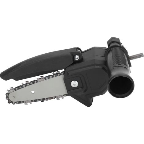 Outil de modification pour tronçonneuse électrique, kit d'accessoires portable de 10 cm (4 pouces) pour tronçonneuse, adaptateur pour perceuse électrique vers tronçonneuse, tête de conversion (1/5)