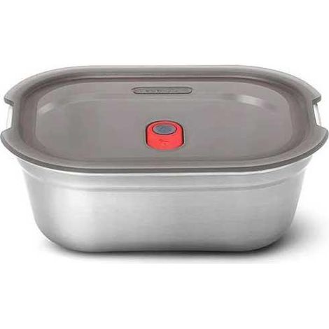 Black-blum Elegante Lunchbox Silber 1,2L