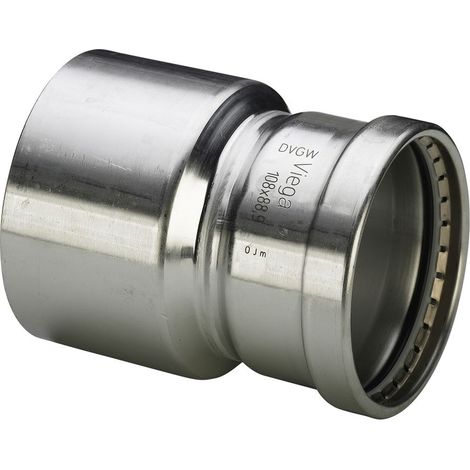Viega Reduzierstück Sanpress Inox XL Edelstahl mit SC-Contur 108,0x88,9mm (1/2)