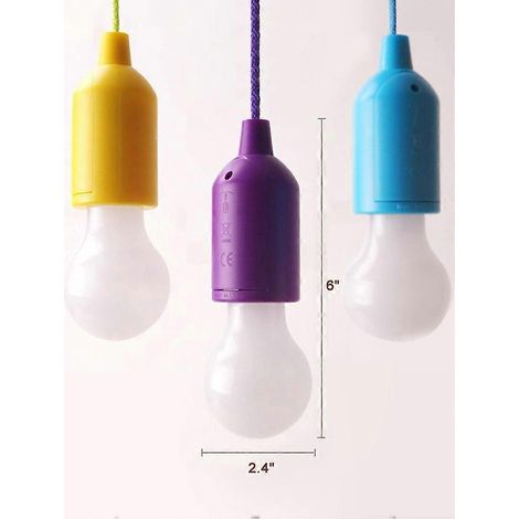 Lanterne suspendue à ampoules LED pour éclairage intérieur et extérieur, idéale pour les campings, les jardins, les abris de jardin, etc., 18 ampoules, cordon d'alimentation de 102 cm de long, matéria (1/5)