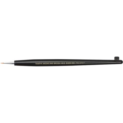 TAMIYA 87217 - Pennello HG II punto extra fine per modellismo, accessori per modellismo, utensili per bricolage, accessori per modellismo di alta qualità