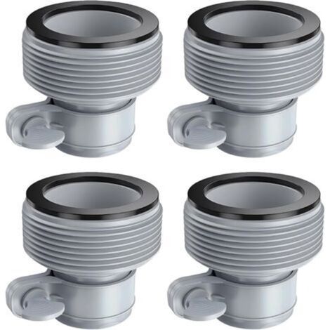 Interface de pompe filtrante INTEX 1,25 pouces modifiée en 1,5 pouces 4pcs (1/5)