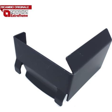 EXTRAFLAME - 003277340 - Battifiamma nero in acciaio (1/2)