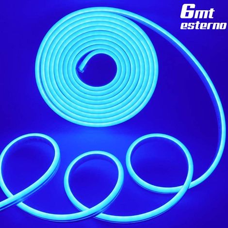 Striscia Strip Neon Led 6mt Blur Catena Luminosa Luci Natale Esterno (1/5)