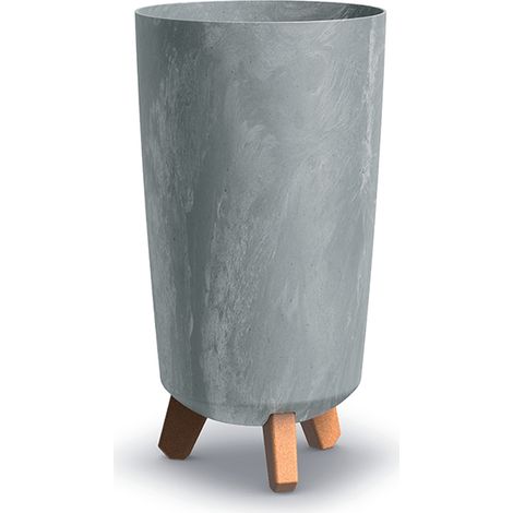 Prosperplast Blumentopf GRACIA TUBUS SLIM Betoneffekt Beton 19,5 cm (1/2)