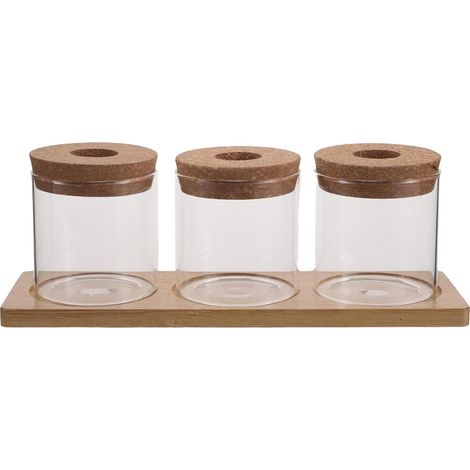 Pot de Culture Hydroponique en Verre Transparent 8X8 CM avec Couvercle Perforé et Support Triple, Vase pour Succulentes et Propagation de Plantes D’Intérieur, Jardinière de Bureau (1/5)