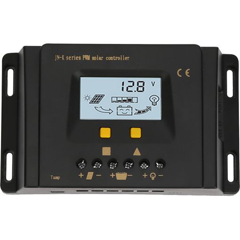 Régulateur de charge solaire PWM 12V 24V 20A à identification automatique, contrôleur intelligent JN K pour panneaux photovoltaïques (1/5)