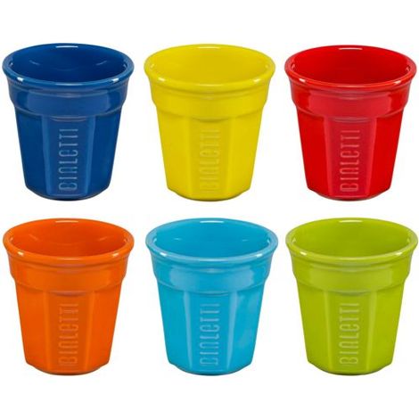 Bialetti Espressotassen-Set Multicolor 6-tlg.