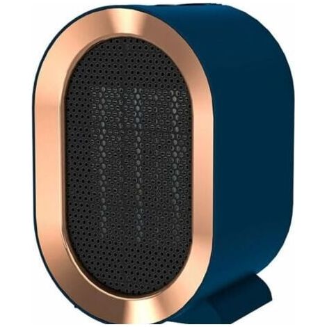 Radiateur soufflant céramique 1200W – Silencieux 35dB – Sécurité anti-chute – Pour salle de bain et petits espaces (1/5)