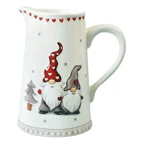 1 Pièce Bouteille d'eau,céramique,motif Père Noël,14,6 oz,jus,vase vintage,maison (1/5)