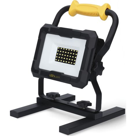 LED's Work LED Baustrahler 20W, 2000 Lumen Strahler dimmbar, Arbeitsleuchte IP54 (1/5)
