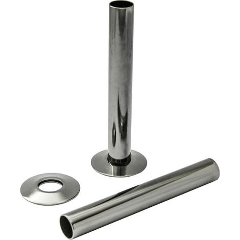 Heatwave 130mm Decorative Pipe Sleeve Kit Black Nickel