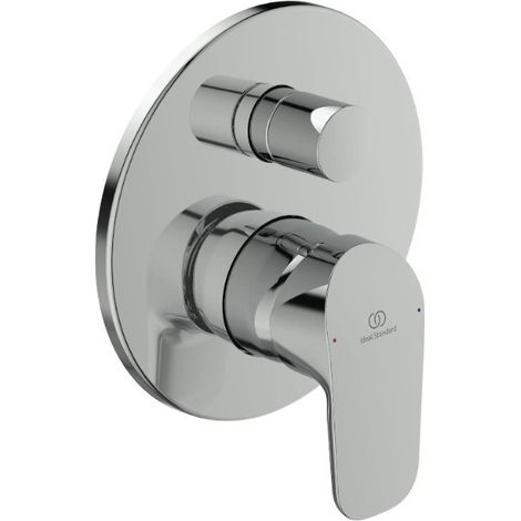 Mitigeur monocommande pour baignoire/douche en laiton chromé - Ideal Standard Ceraflex (1/4)