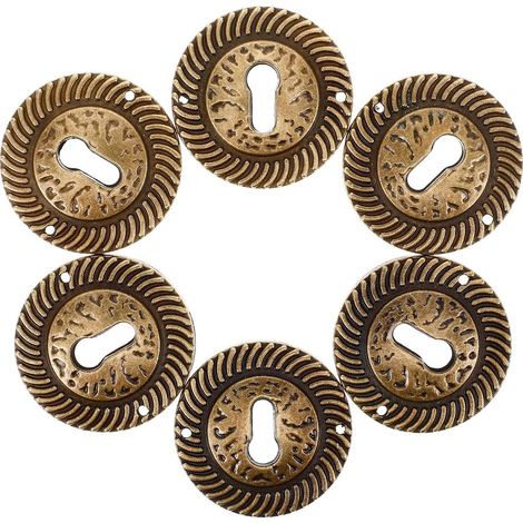 Healvian Lot de 6 plaques décoratives ovales en métal pour (1/5)