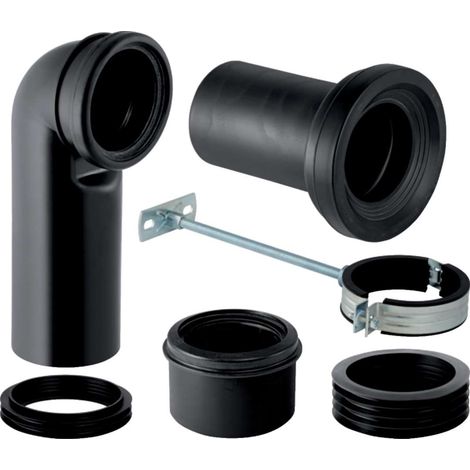 Geberit Accesorios - Kit de conexión de desagüe para WC 131.082.16.1 (1/2)