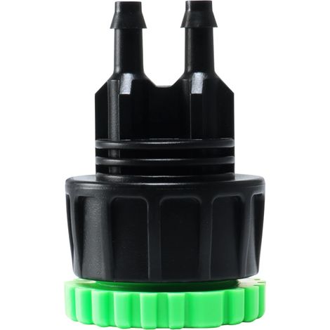 Accessoires : Raccord de tuyau d'arrosage (10 pièces), G1/2 G3/4 vers 4/7, robinet goutte-à-goutte A (1/4)