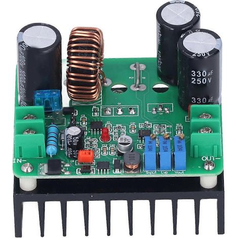 Gleichstrom-Netzteilmodul Konstantstrom-Boost-Ladegerät, einstellbar, 120 V, 15 A
