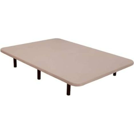 Base tapizada 105x180 cm Estructura Acero con Tubo 40x30 con Refuerzos centrales con Tablero de DM Color Beige (Con 6 Patas) (1/5)