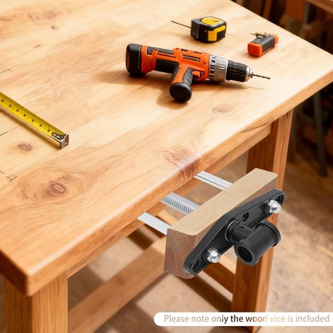 Fräsmaschine Flachmuttzange, Holztischschraube, 10-Zoll-Arbeitstisch, Vorderzange, Planmaschine, für die Wartung von Uhren, Kleinteilebearbeitung