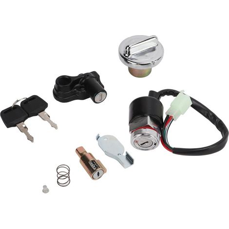 Interrupteur d'allumage Kit de couverture de gaz Kit de casque Remplacement à 2 touches pour Dax Skyteam 50cc 125cc (1/5)