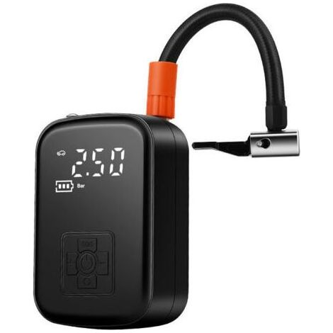 Compresseur à Air Portatif, 4000mAh Mini Pompe à Air Électrique 150PSI Gonfleur Pneus Voiture Rechargeable pour Vélo, Moto, Scoote, Balle (1/4)