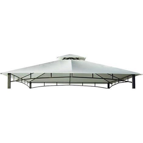 GARDENIA Telo di ricambio gazebo modello Tabasco e modello Malesia colore beige scuro