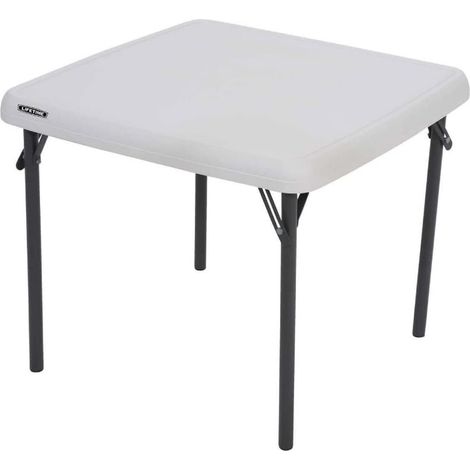 Table Pliante carrée pour Enfant Beige 61,5x61,5x53,5cm 80425 (1/5)