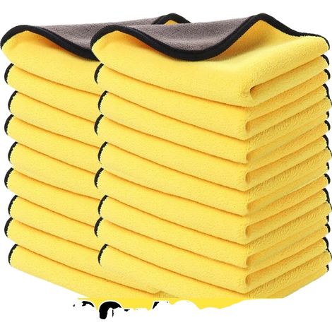 Mikrofaser-Reinigungstücher, hochabsorbierend, umweltfreundliches Material, 5Stück-b, 30x40cm-b (1/2)