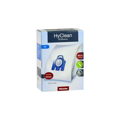 Miele 10123210 Airclean 3D Efficiency Bag Type GN 4 sacs à poussière et 2 filtres