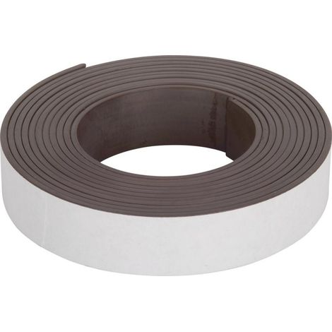 Striscia magnetica della ferrite 2,5 m x 20.h 2. Contenuto di autocollante: 1