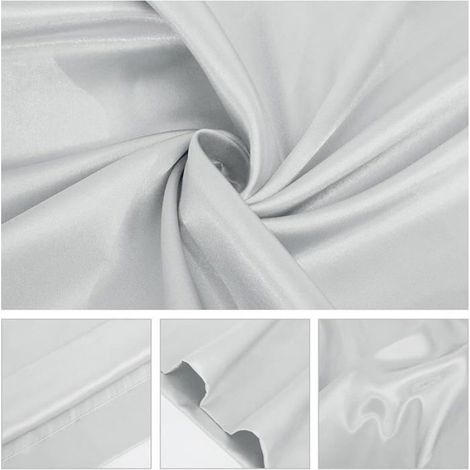Taie D Oreiller - Satin 65x65 Cm - Pour Peau Et Cheveux - Lot De 2 (1/2)