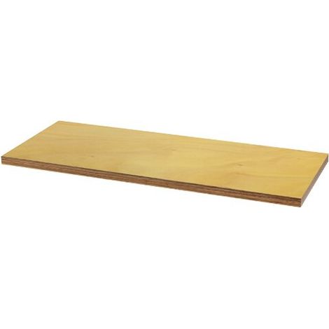 Holzfachboden für Schwerlasttisch Maße in mm (BxTxH): 1400 x 550 x 25
