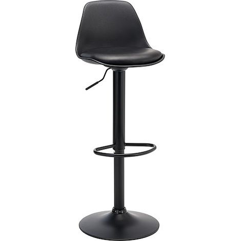 Tabouret Kocy - Réglable en hauteur - Structure noire - Lot de 2 - Maxiburo (1/5)