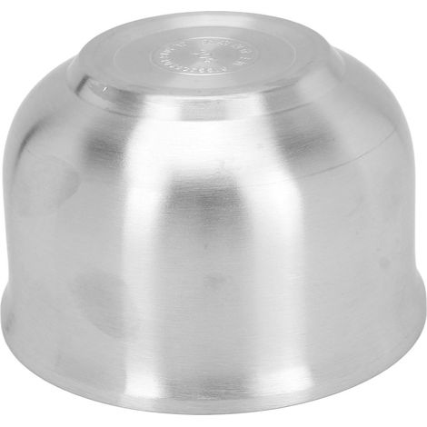 Bol à savon à raser en acier inoxydable, professionnel et portable, pour salon de coiffure à domicile ou à domicile. Tasse à crème à raser. (1/5)