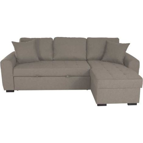 Beige Umbaulounge 4 Plätze - 244 x 151 x 90 - HAMILTON - KEINE (1/3)
