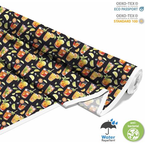 TESSUTI DECORATIVI PER ESTERNI OXFORD - Motivo Cocktail DX8483 (1/5)