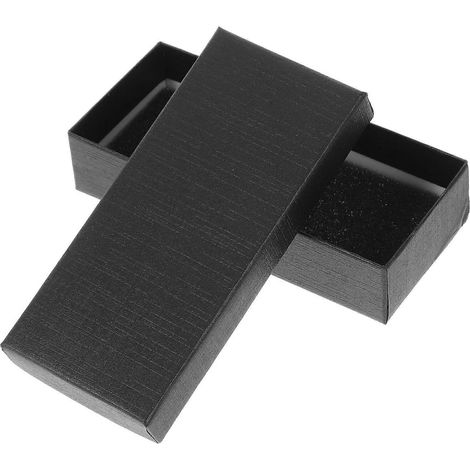 Coffret cadeau pour bijoux, bracelets, montres (noir) (1/3)