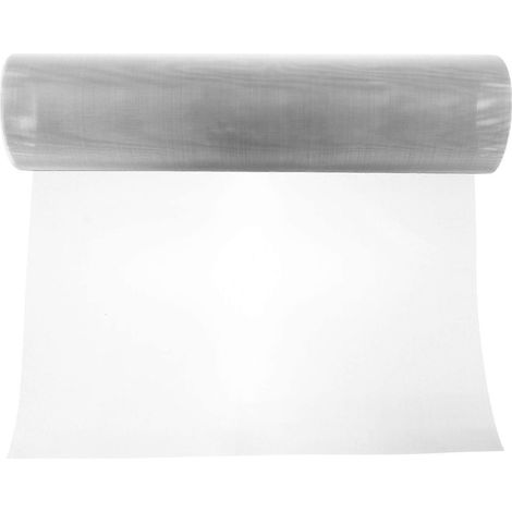 Grillage métallique tissé en acier inoxydable, grillage anti-insectes, grillage anti-nuisibles-90X30CM-Silver