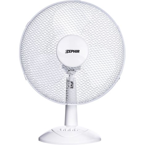 Ventilatore da Tavolo Ø30cm 3 Velocità Bianco (1/4)