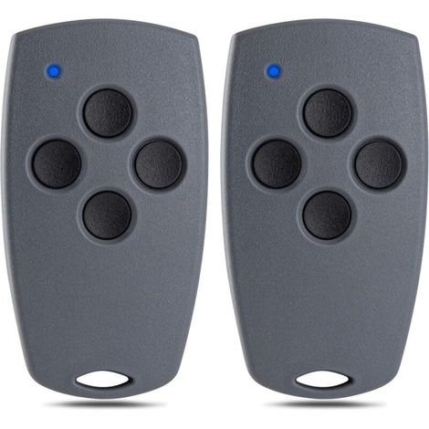 2er Set Ersatz-Handsender für Marantec Digital 212-433 211-433 221-433 - Kompatibel mit Marantec d313 382 384 d302 d304 433, von DEBUNS (1/4)