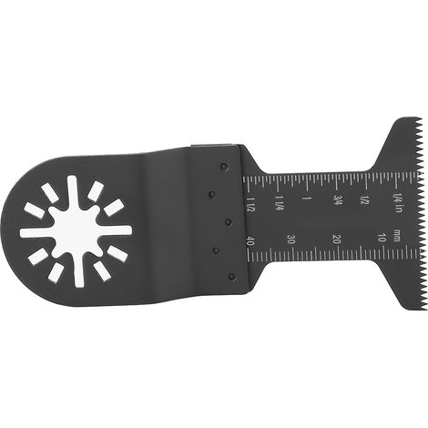 Kit de 20 lames de scie oscillantes multifonctions en acier à haute teneur en carbone de 43 mm pour la réparation et la découpe (1/5)
