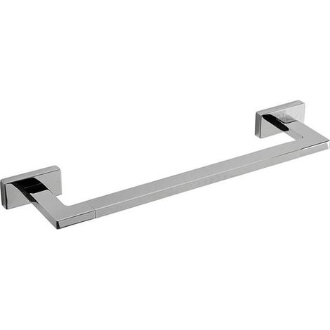 Porte-serviette Léa - Longueur 51 cm - en métal Chromé (1/2)