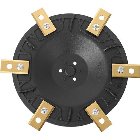 Robot Lawnmower Replacement Disc, 6-Blade Rotating Disc + 6-Blade Disc, Compatible with WORX/Landxcape/Kress/Einhell