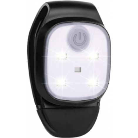 Lumières de Course à Clip, Lampe de Course à 4 Modes d'éclairage Nuit Extérieur LED Rechargeable USB Sécurité Phares LED (1/5)