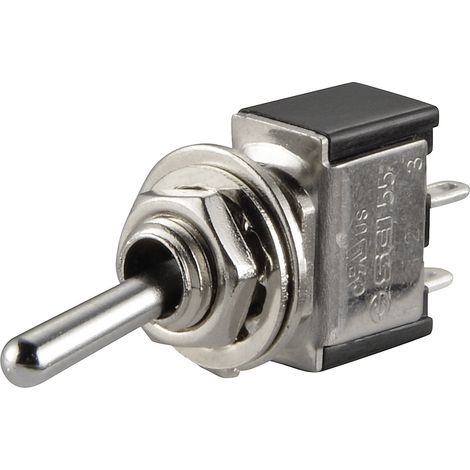 TRU COMPONENTS 1587773 TC-TA101A1 Kippschalter 250 V/AC 3 A 1 x Aus/Ein rastend 1 St. (1/2)