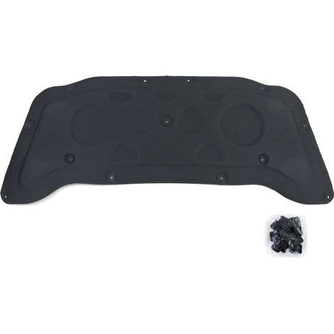 Tapis d'isolation de capot avec clips pour Mercedes GLA X156 13-20