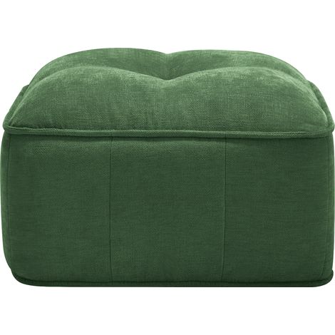 otomana de poliéster verde (1/5)