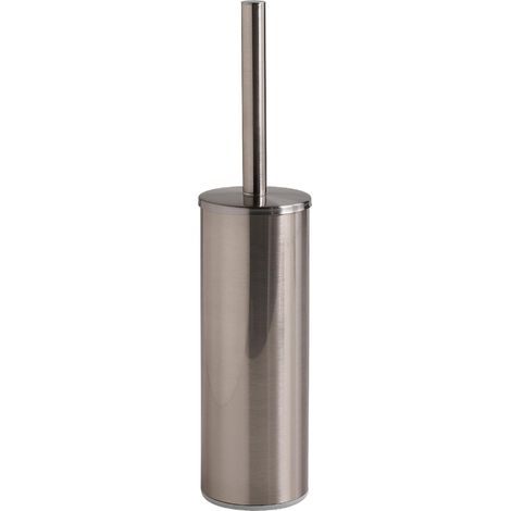 Gedy Escobilla de baño Fuji FJ33 Acero Inoxidable Plata Cepillado para Suelo